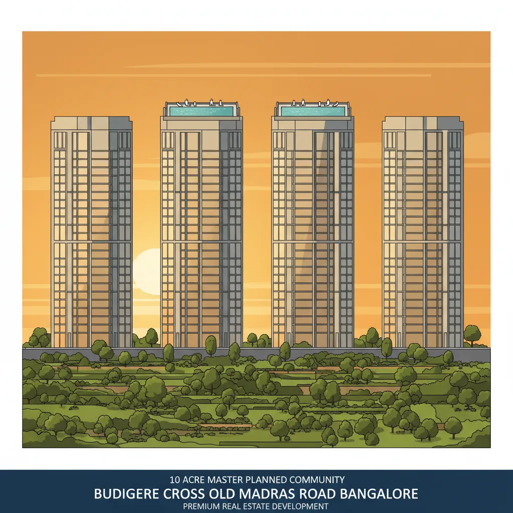 Pre Launch Apartment in Old Madras Road - Sattva Aangane at Budigere Cross